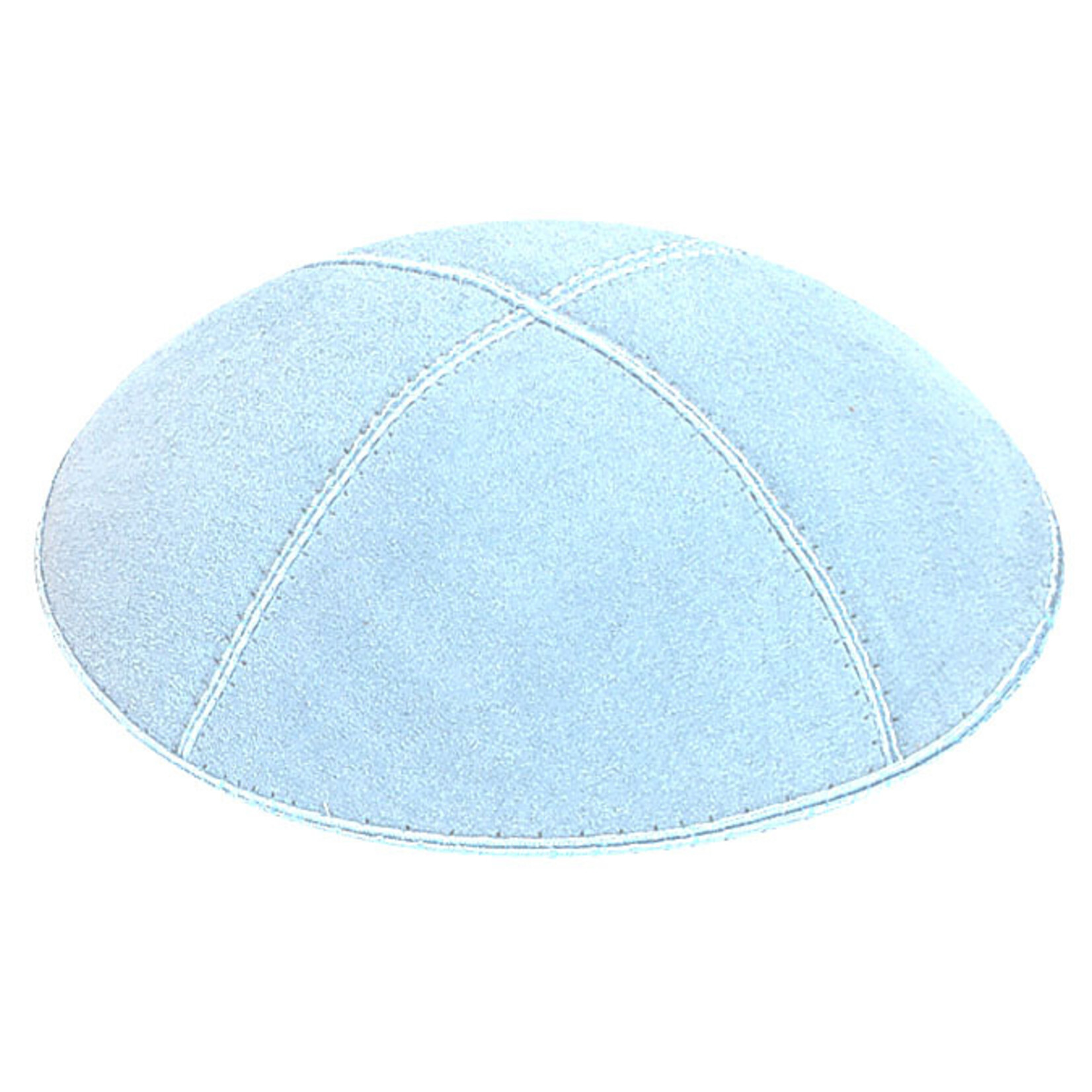 Light Blue Suede Kippah