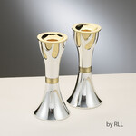 Candlesticks, Two-Tone ''Tree of Life'' Design