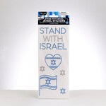 'Stand with Israel'' Jewel Stickers, 2 Sheets