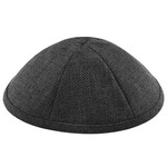 Black Burlap Kippah