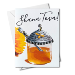 Greeting Card, Shana Tova Honey Jar