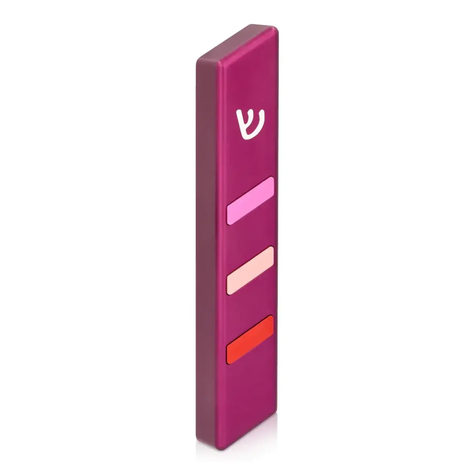 Rhomboid Mezuzah Case, Purple