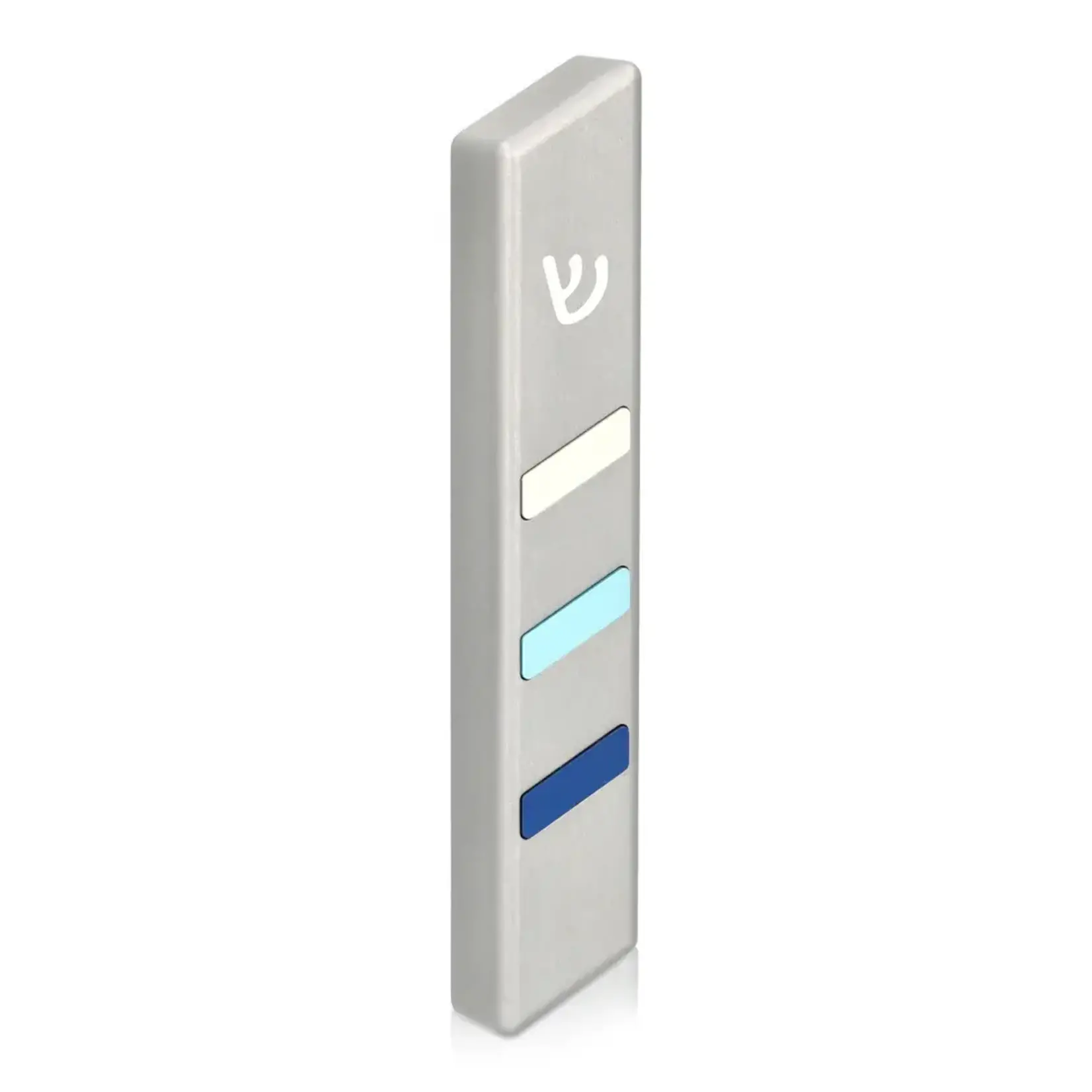 Rhomboid Mezuzah Case, Gray