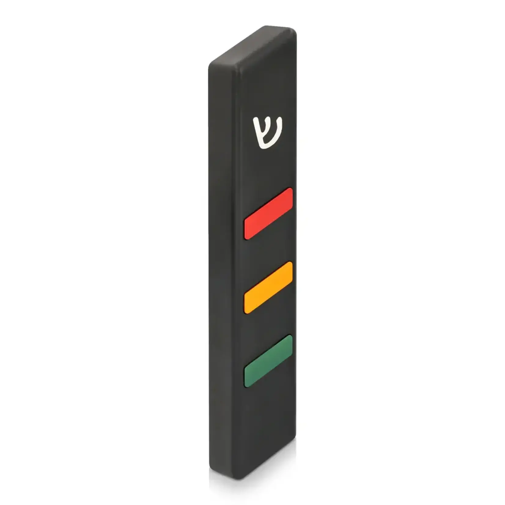 Rhomboid Mezuzah Case, Black