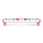 Modular Cone Design Chanukah Menorah, Multicolour