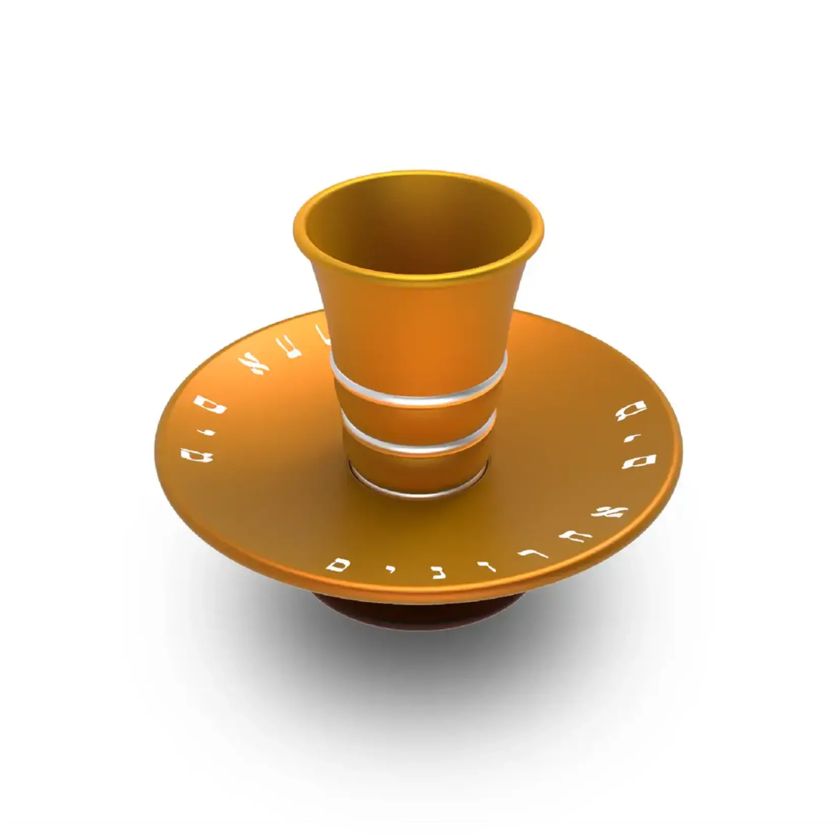 Mayim Achronim Tumbler, Gold