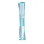 Fluted Mezuzah Case, Light Blue