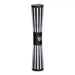 Fluted Mezuzah Case, Black