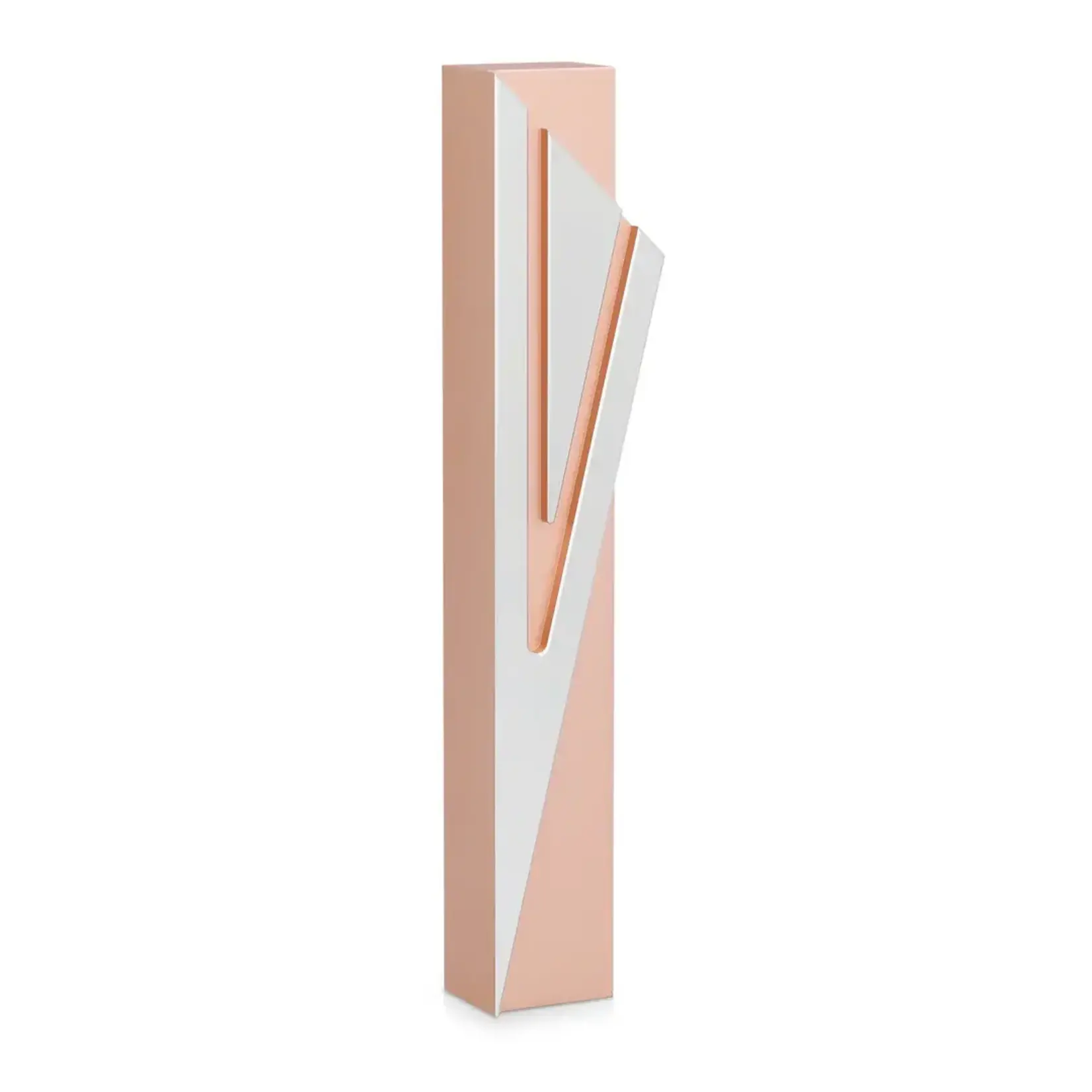 Capital Shin Mezuzah Case, Light Pink