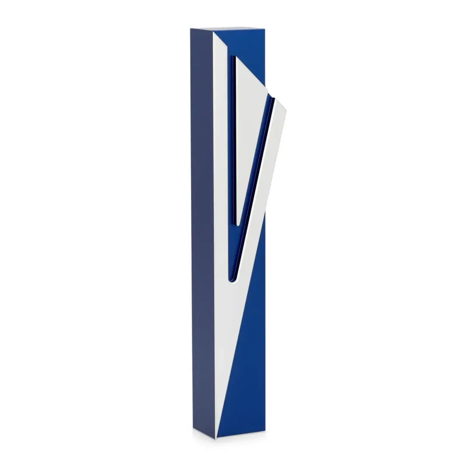 Capital Shin Mezuzah Case, Dark Blue