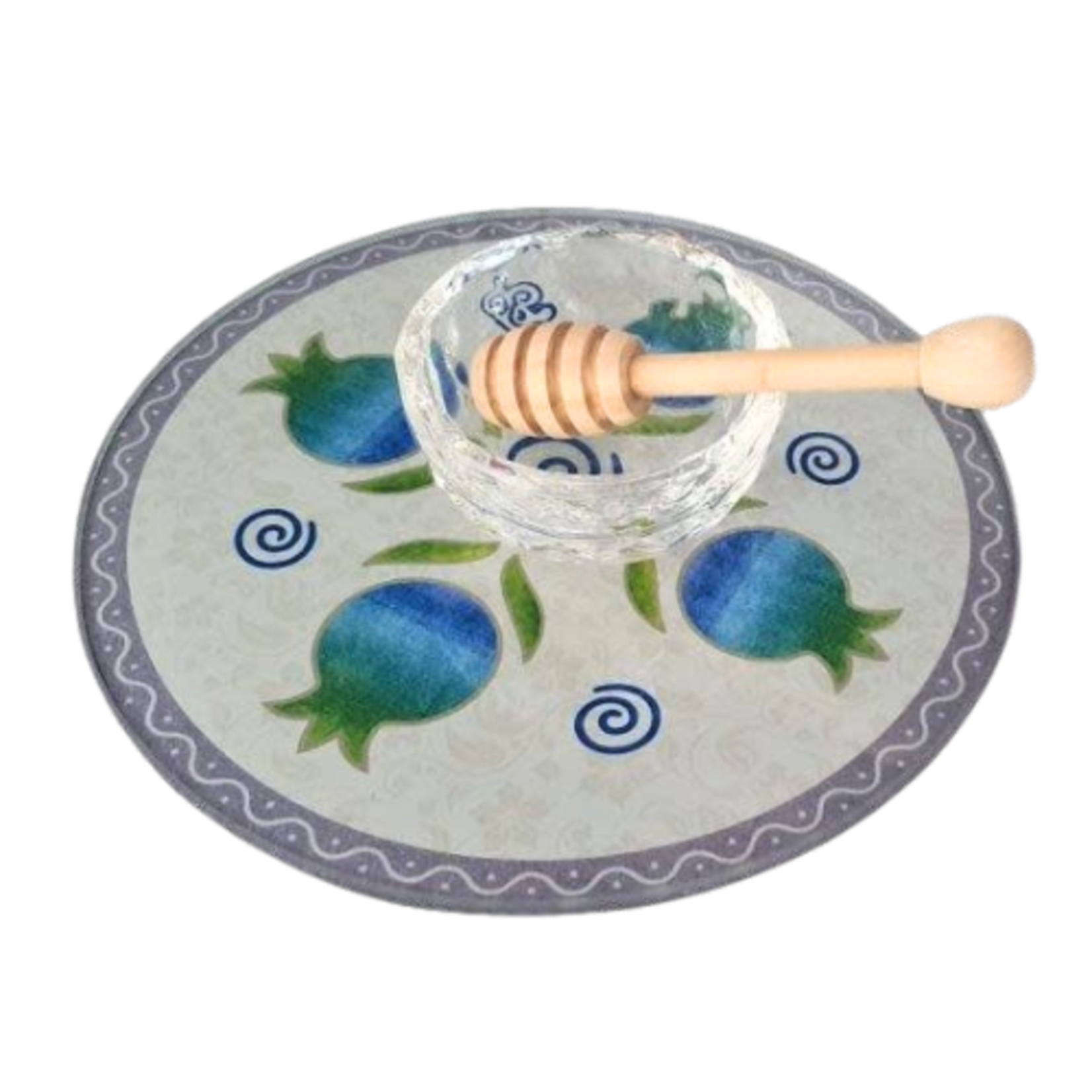 Glass Honey Dish