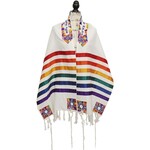 Emanuel Tallit "Joseph's Coat" Multicolor Design