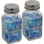 Salt and Pepper Shakers, Chagall Windows Design