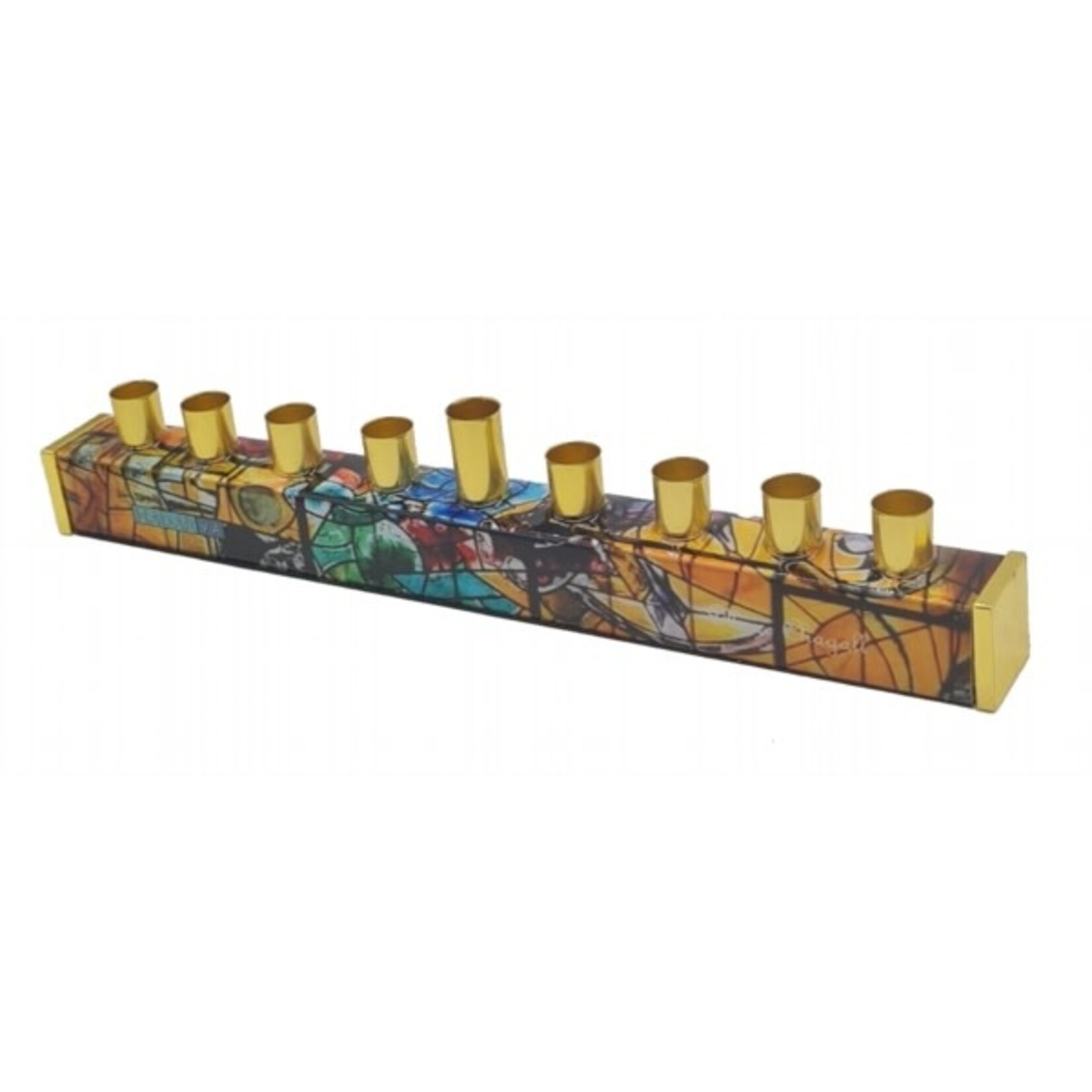 Strip Menorah, Chagall Windows, Multicolour
