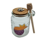 Glass Honey Dish (Handmade)