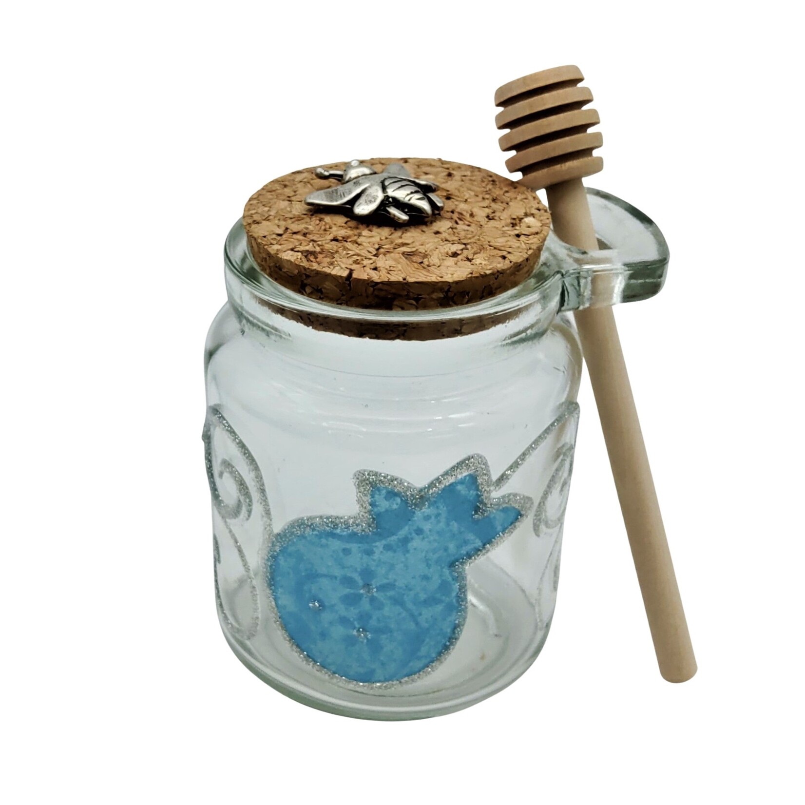 Glass Honey Dish