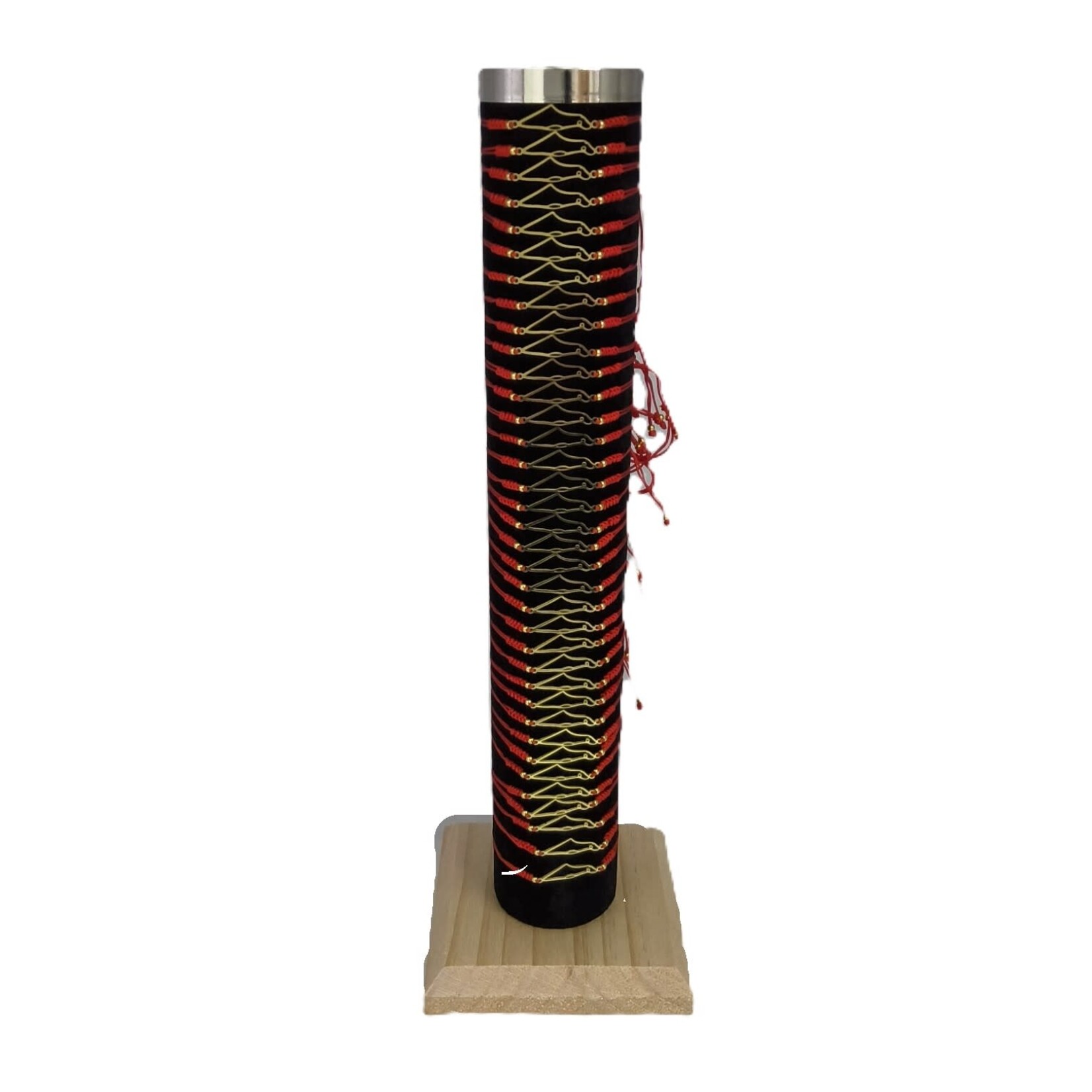Stand of 36 bracelets with red thread, map of the Land of I
