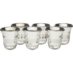 Crystal Kiddush Set with 6 Cups