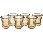 Crystal Kiddush Set with 6 Cups