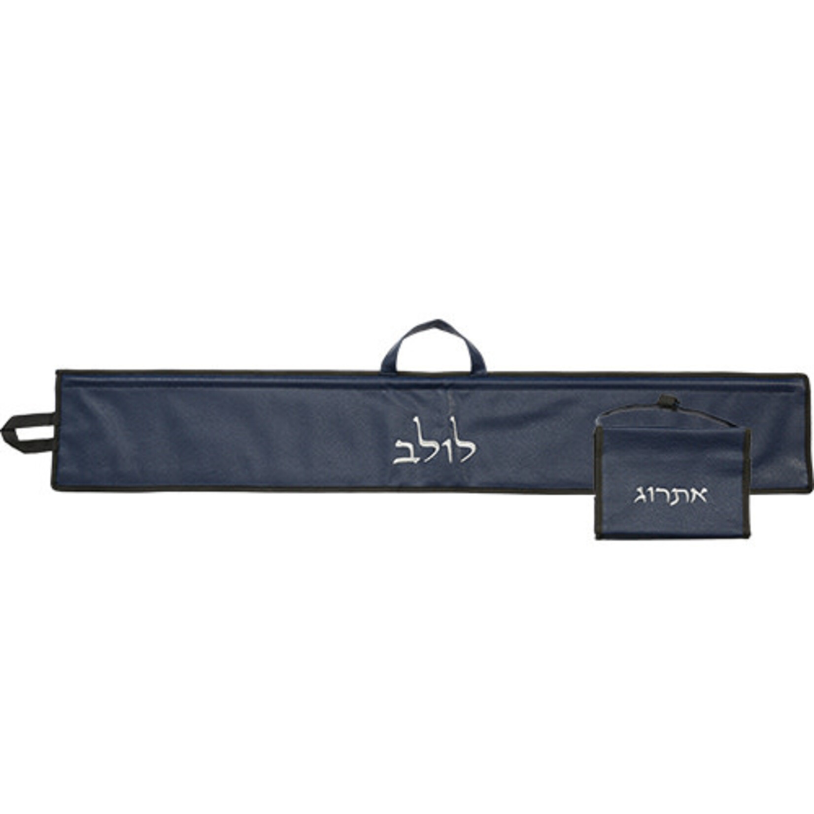 Dark Blue Leatherette Pouch for LULAV & ETROG 116x19 cm
