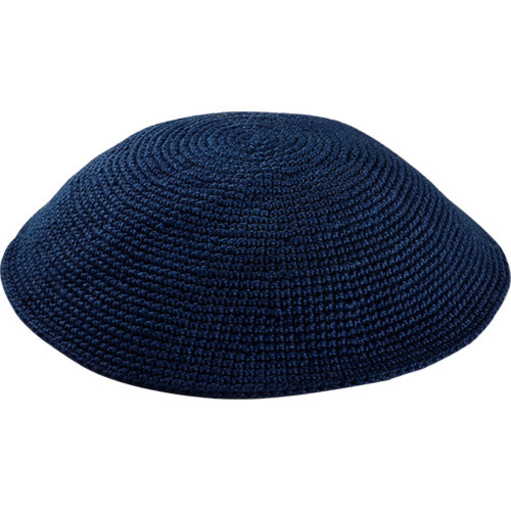Knitted D.M.C Kippah 20cm - Navy
