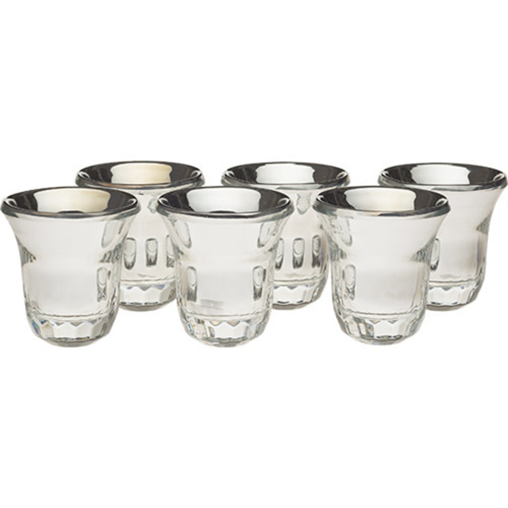 Crystal Kiddush Set with 6 Cups
