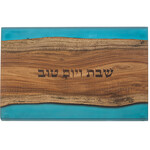Challah Board with Epoxy 41x28 cm