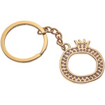 Pomegranate Keychain - Gold Colour