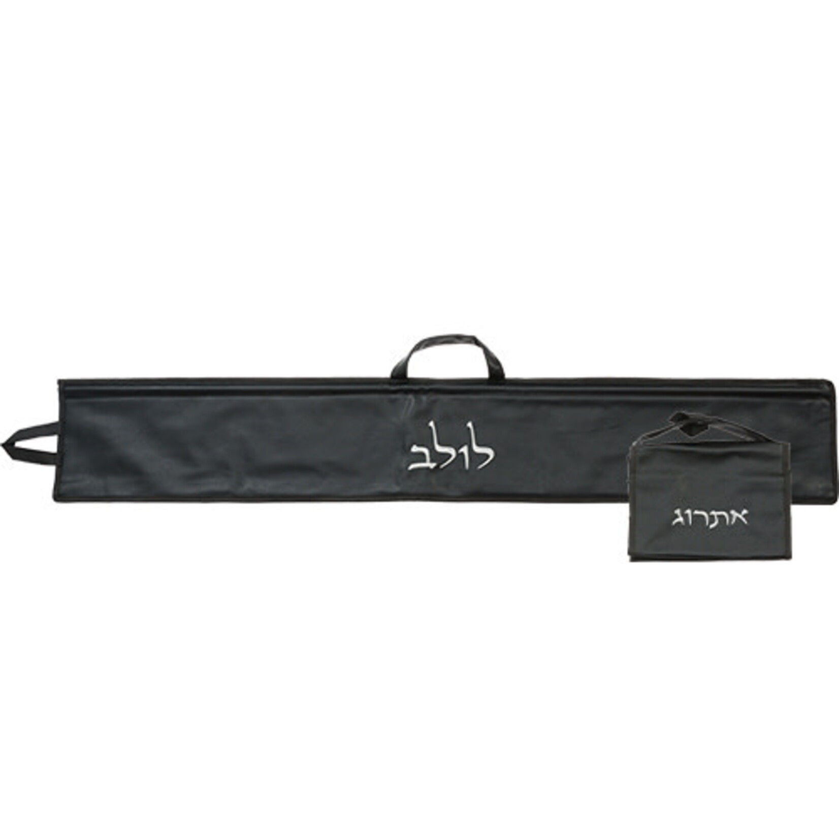 Black Leatherette Pouch for LULAV & ETROG 116x19 cm