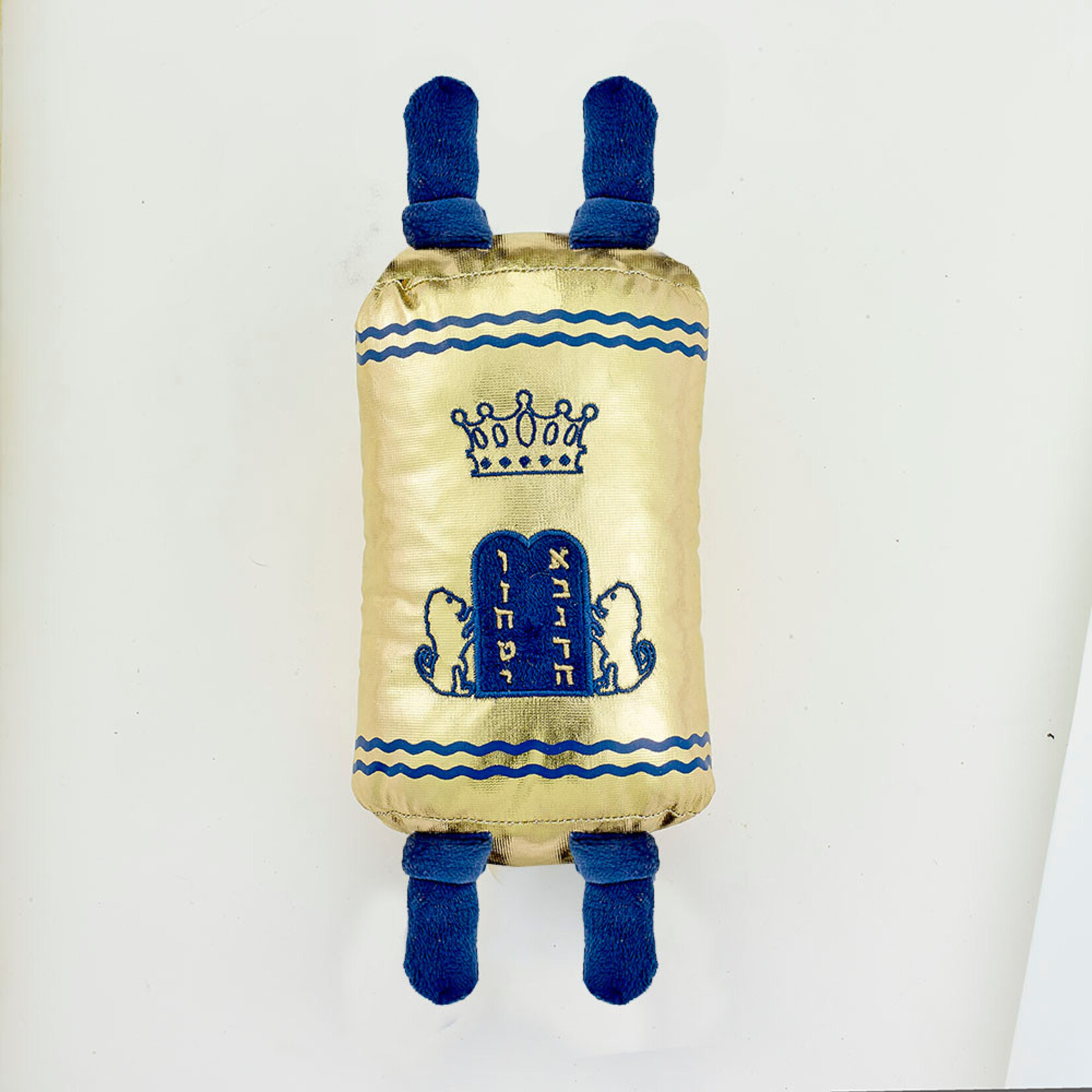 12" Gold Soft Torah - Plush Toy