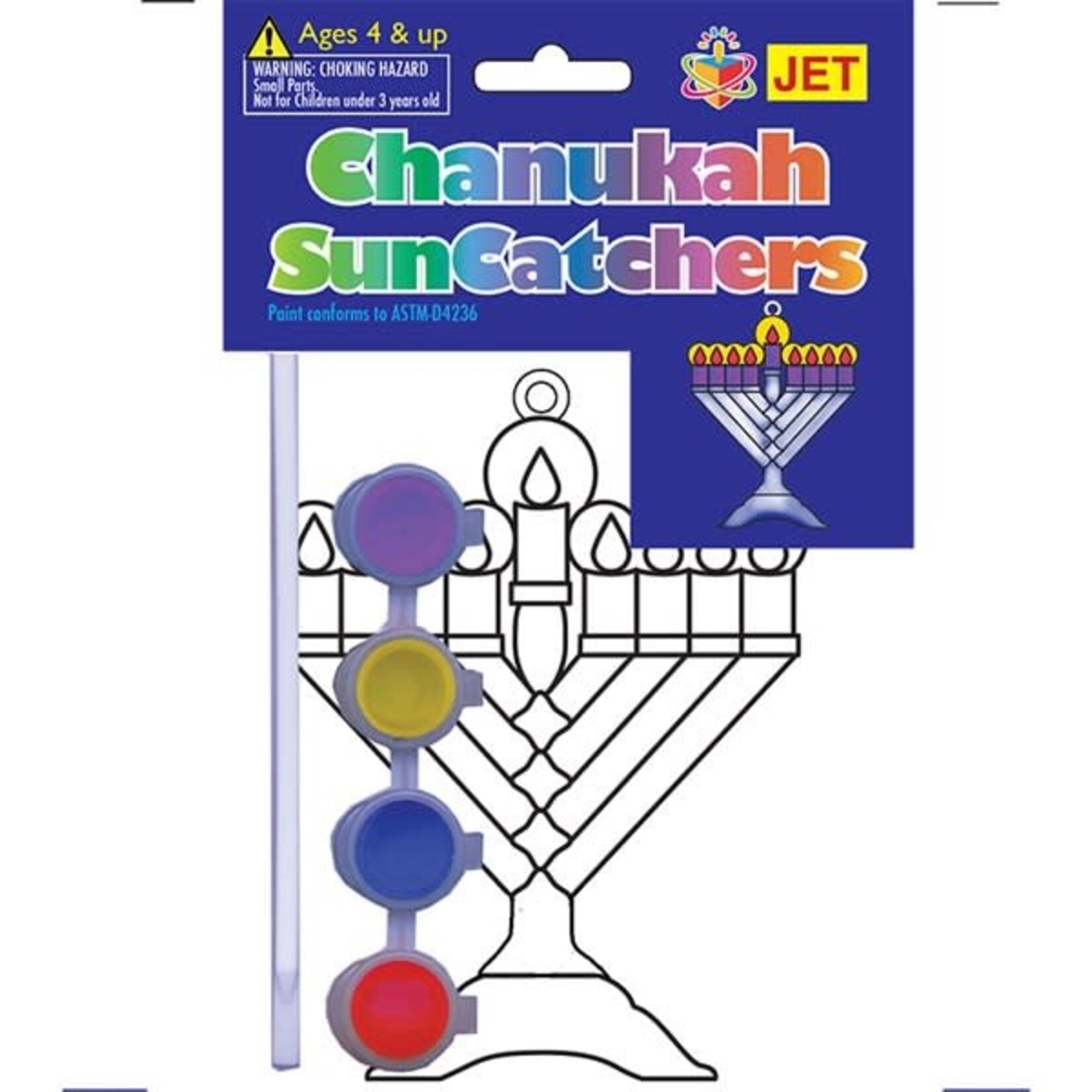 Suncatcher Craft, Menorah