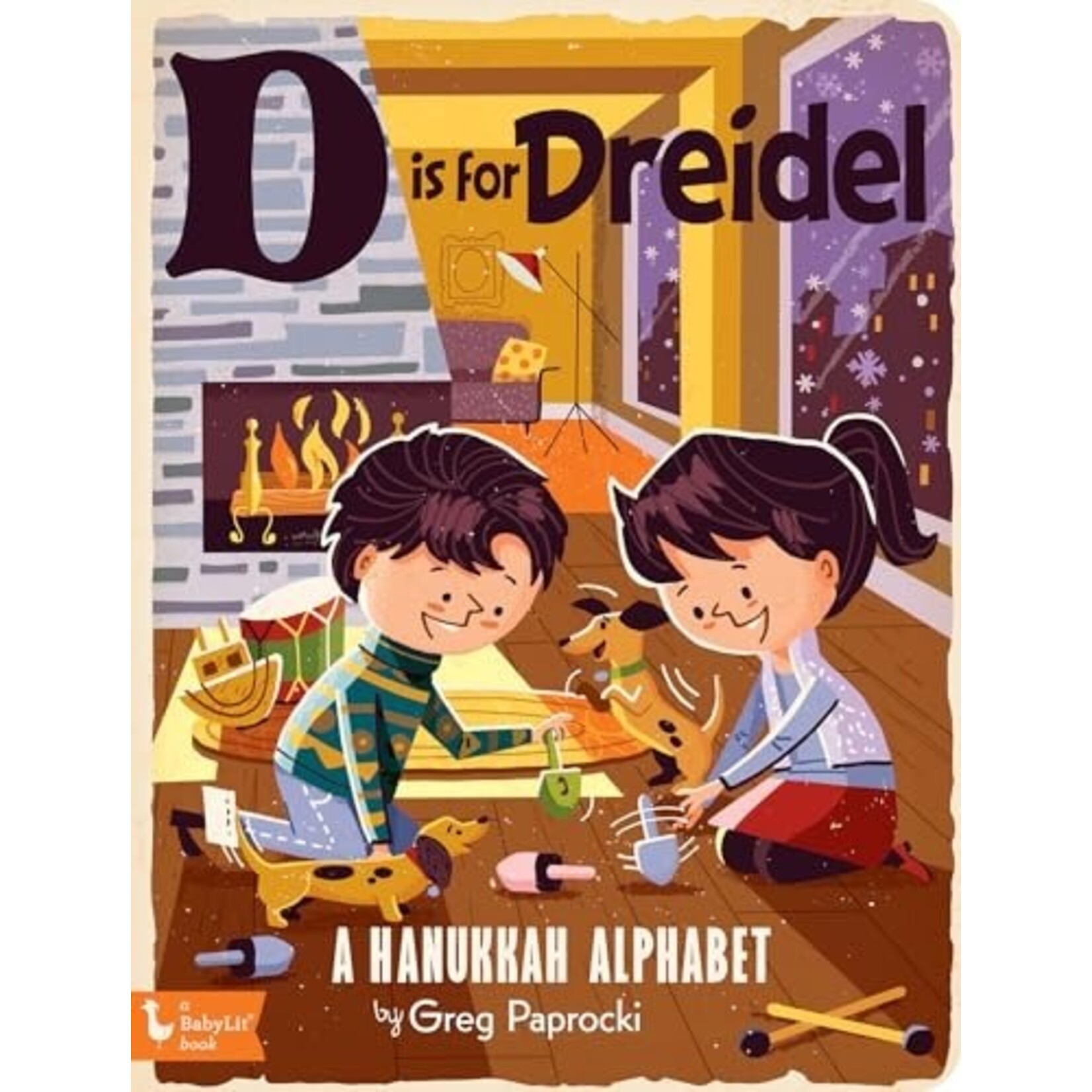D Is for Dreidel: A Hanukkah Alphabet (BabyLit)