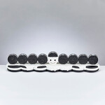 Hand-Painted Resin Cookies Menorah