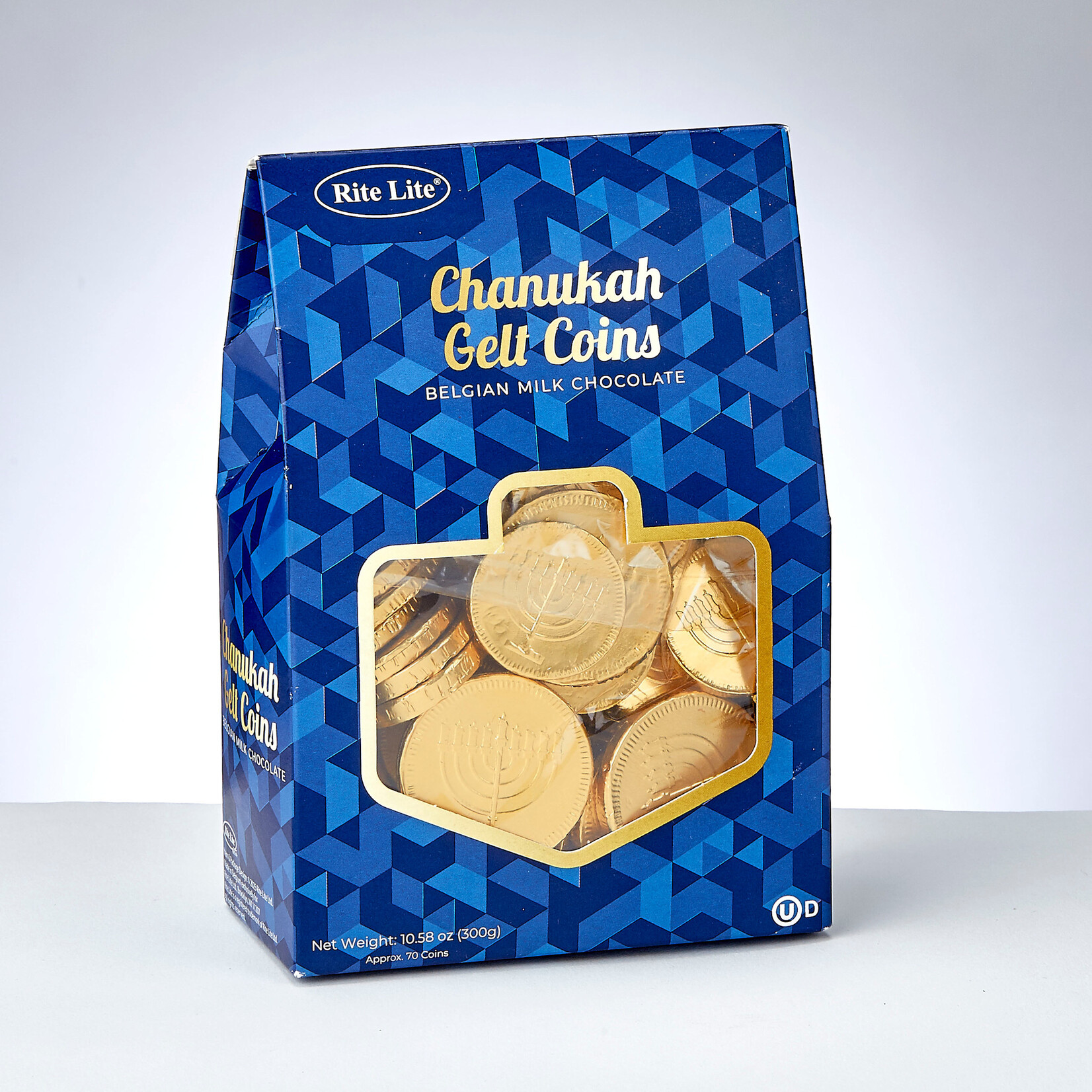 Belgian Milk Chocolate Chanukah Coins in Gift Box