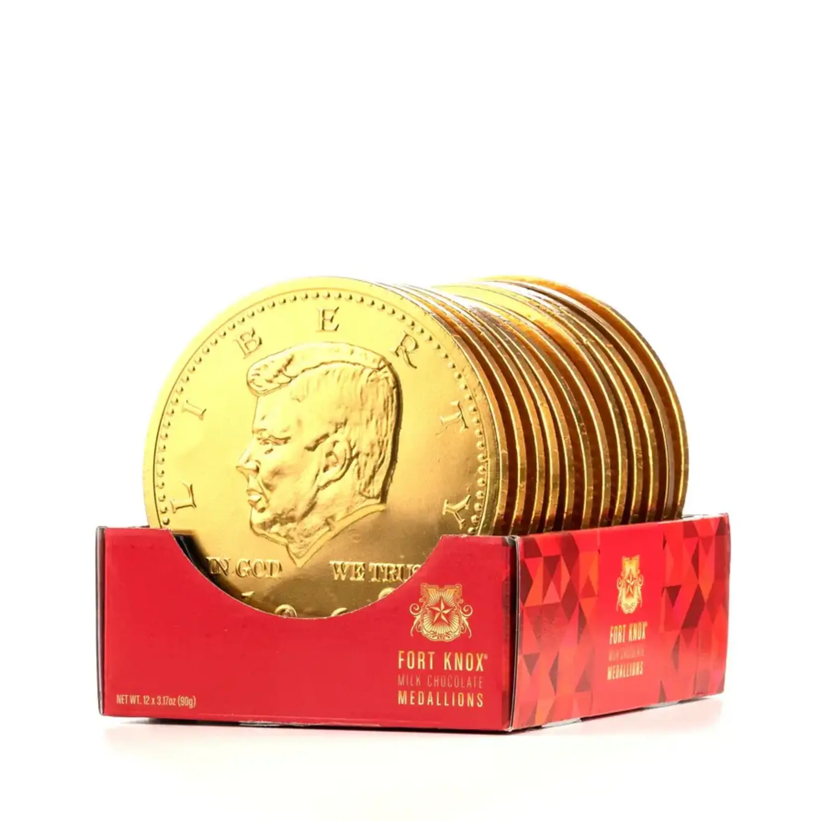 Milk Chocolate Gold Mega Medallion