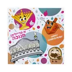 Chanukah Napkins - Yiddish