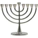Metal Menorah 23*19 cm - Nickel