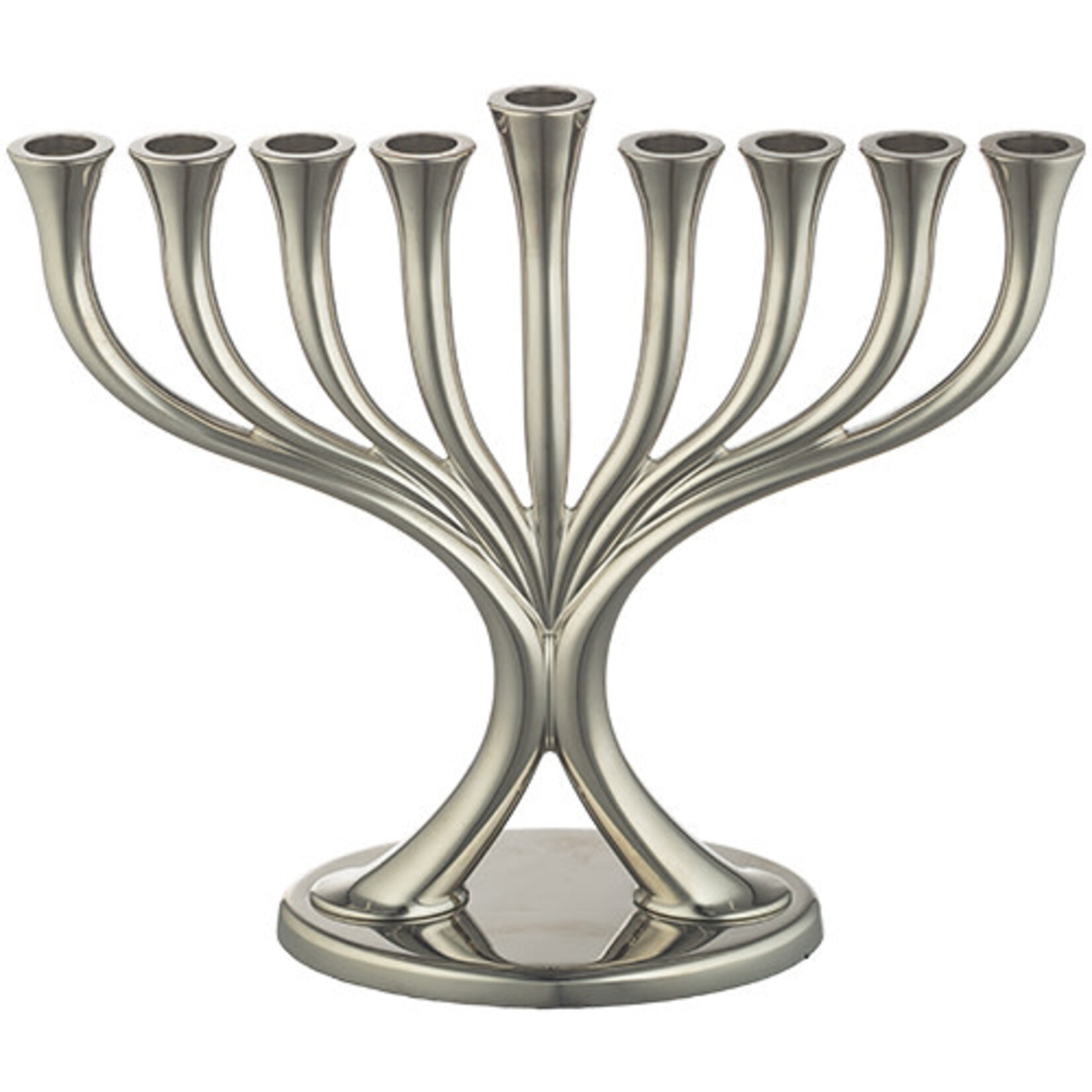 Metal Menorah 23*19 cm - Nickel