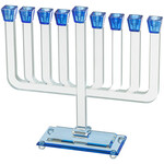 Crystal Elegant Menorah 21cm