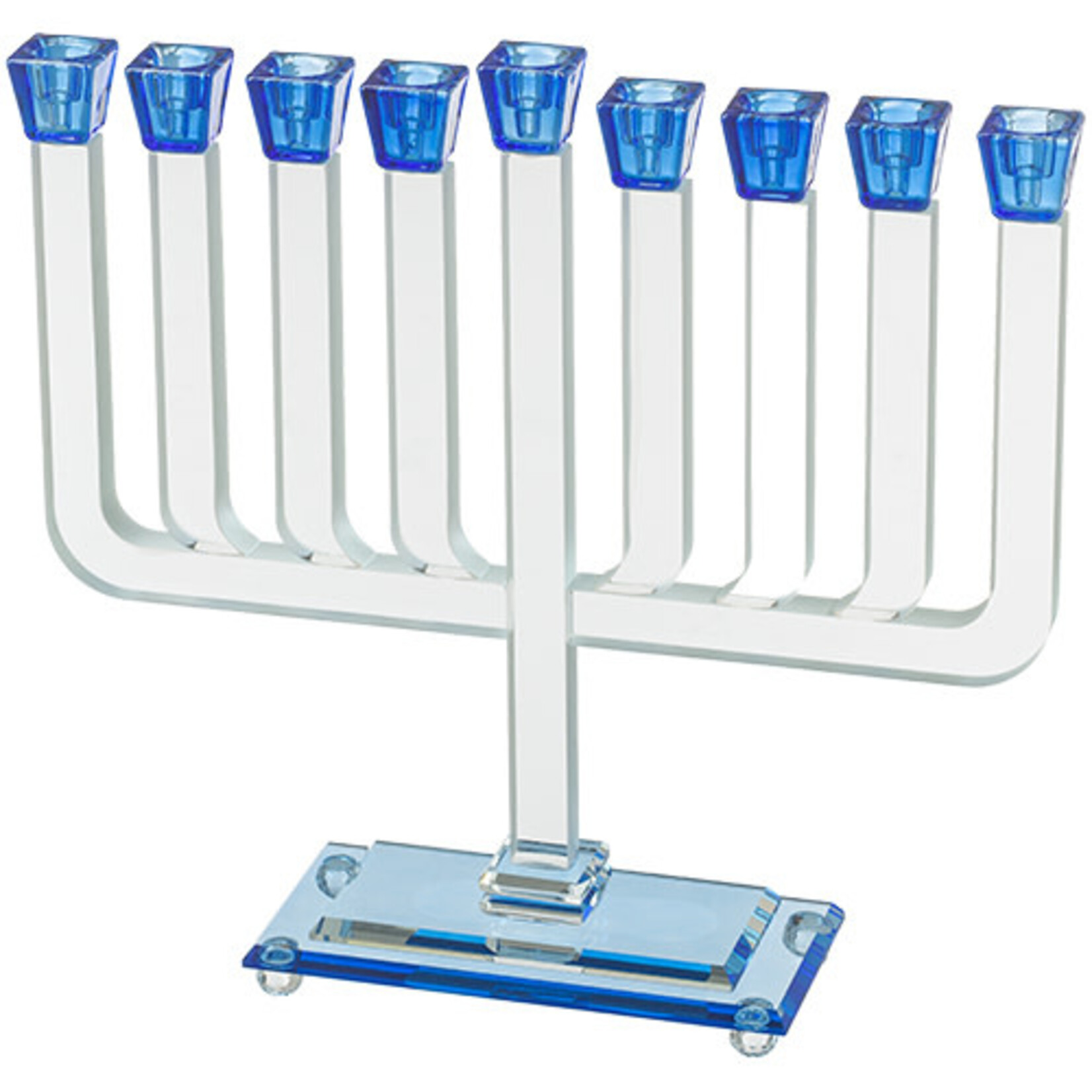Crystal Elegant Menorah 21cm