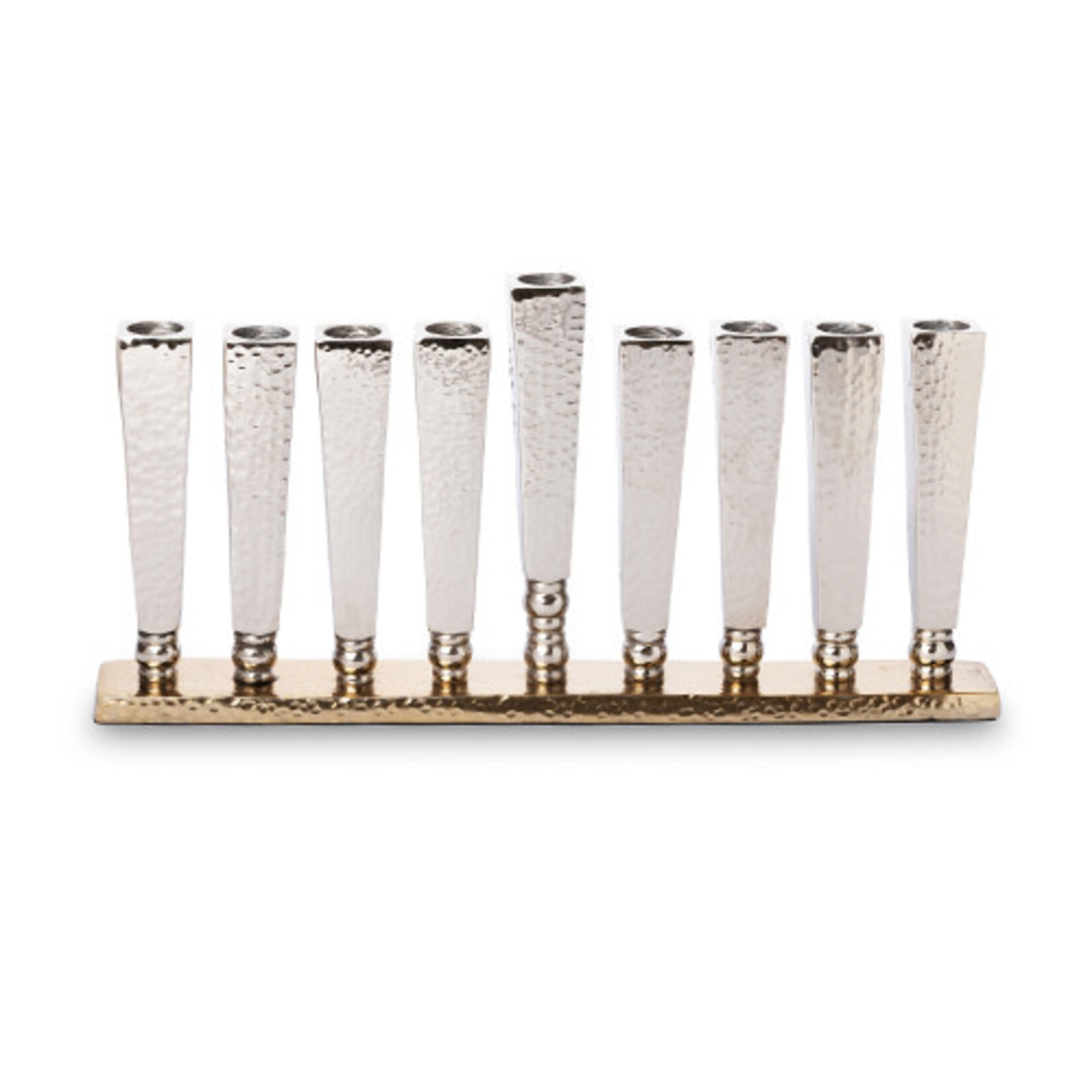 Aluminum Menorah 30*14 cm, Gold