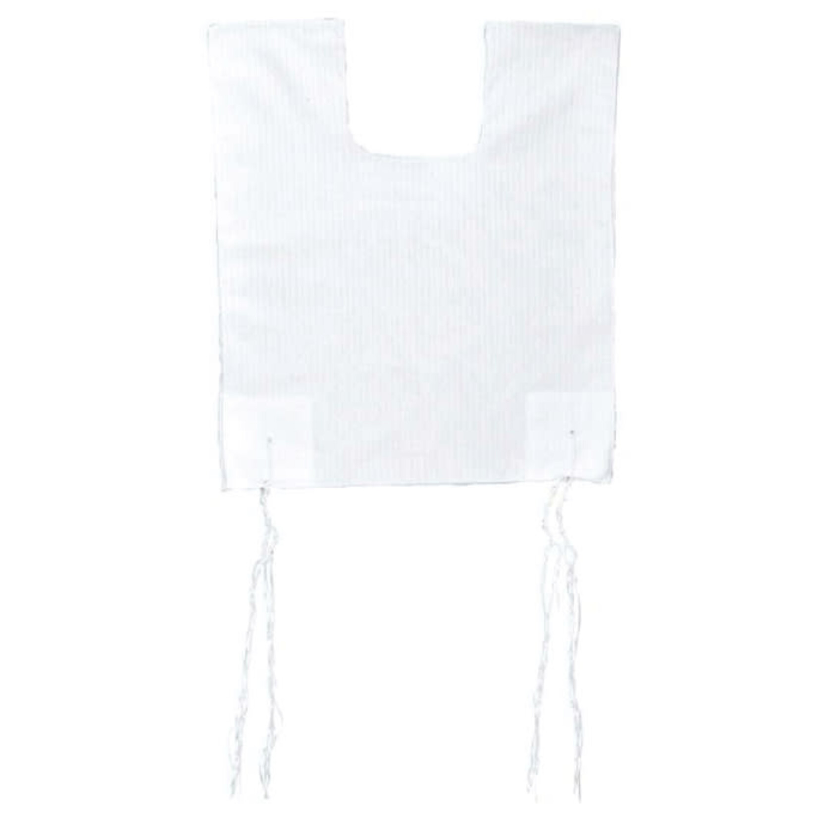 100% Cotton Tzitzit / Arbah Kanfot, Kids' Size XXS/2, Round Neck, Chabad Meyuchad (Machine Made)