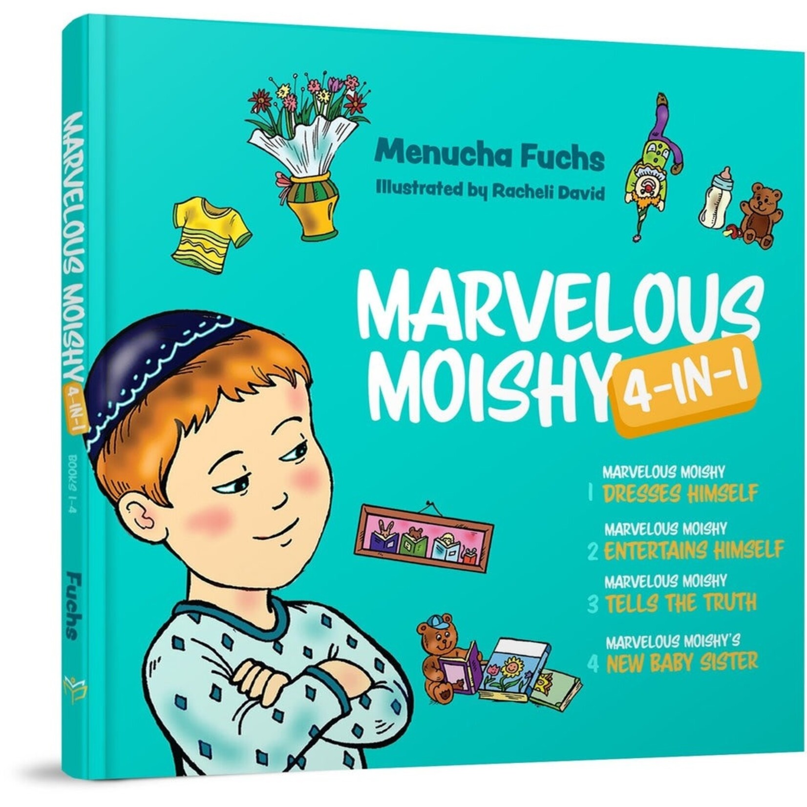 Marvelous Moishy, 4-in-1 (Books 1-4)