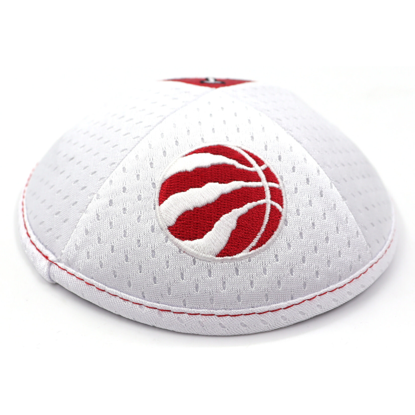 Sports Mesh Kippah, Toronto Raptors, White