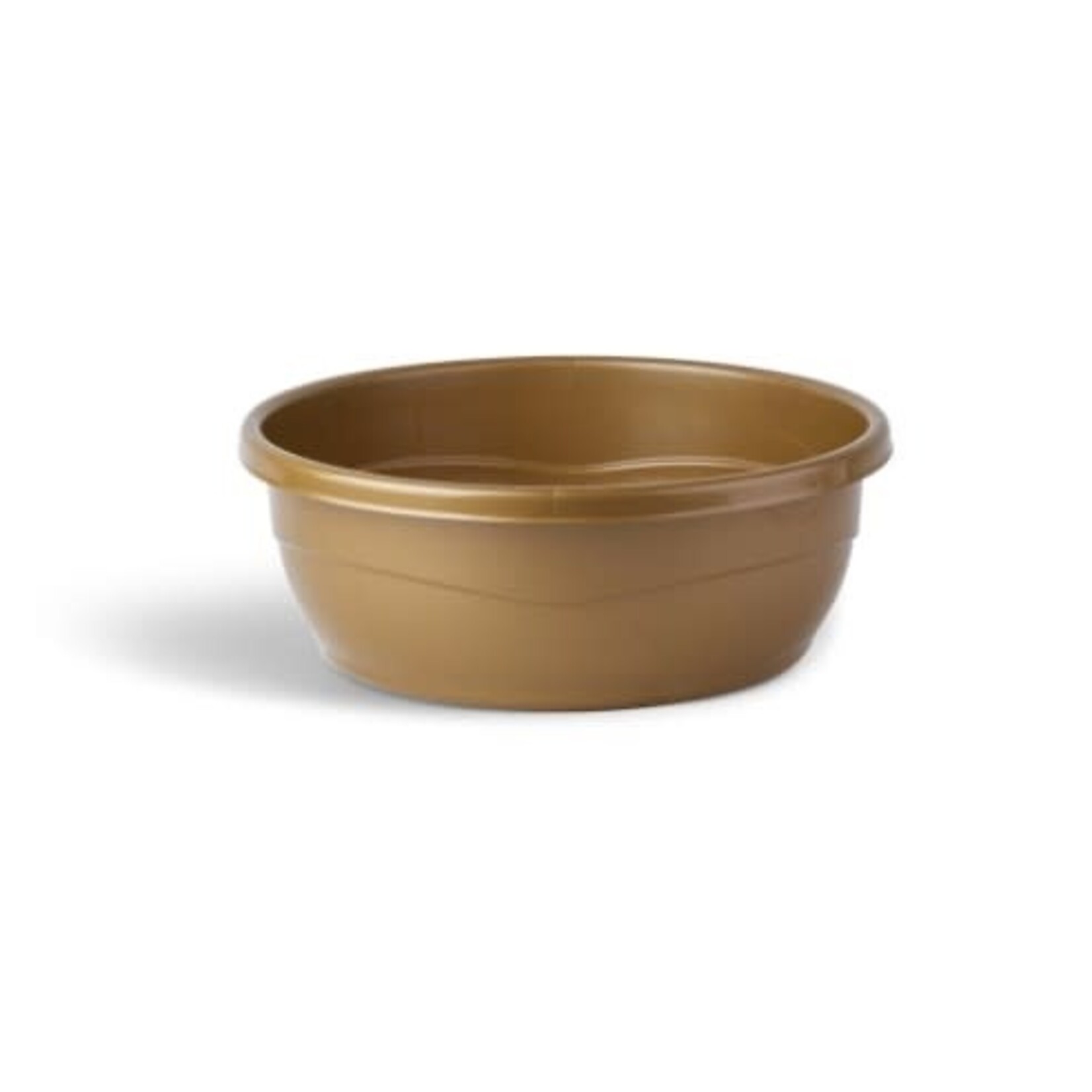 Plastic Washing Bowl, Gold