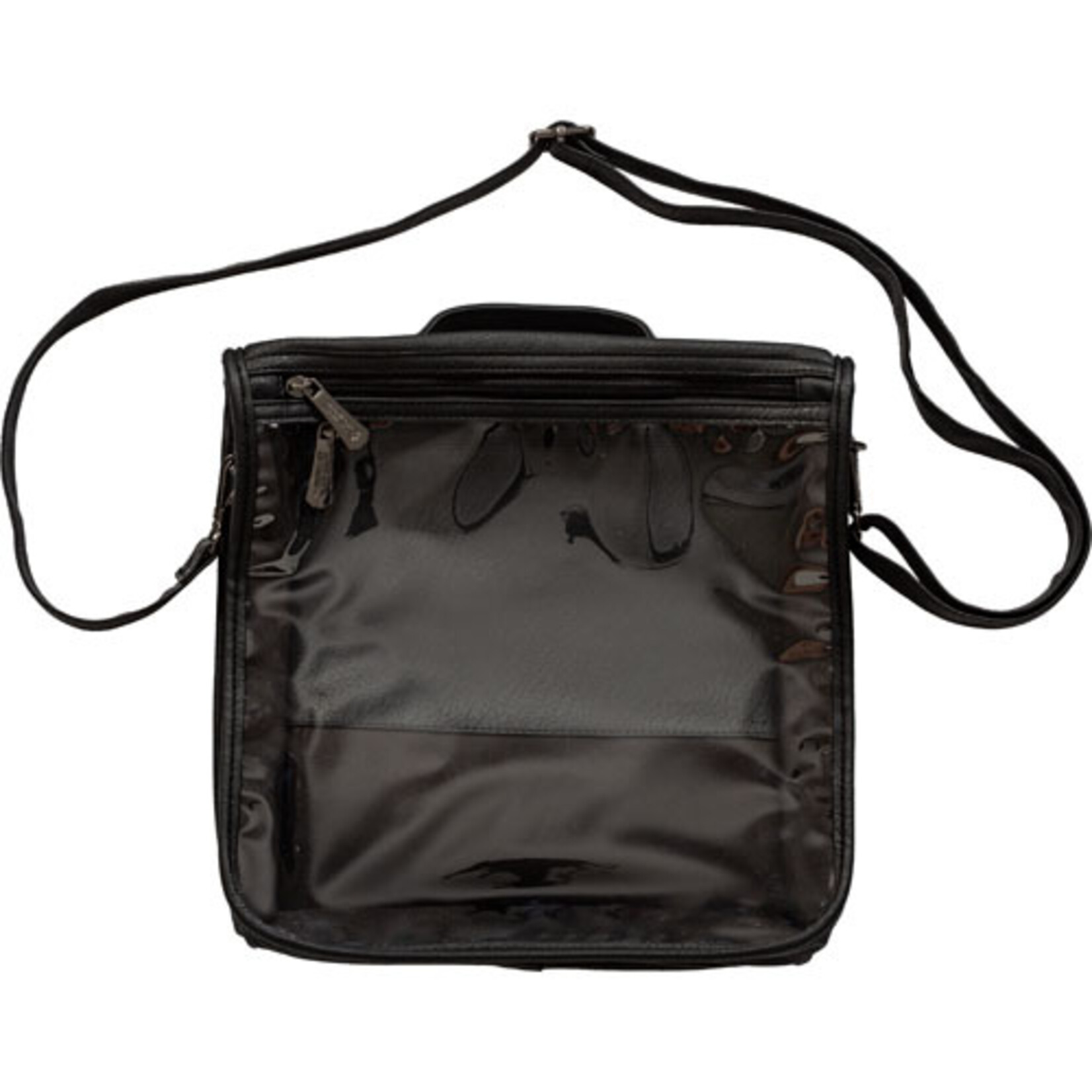 Over The Shoulder Tallit Bag With Handle 30*29 cm - Black