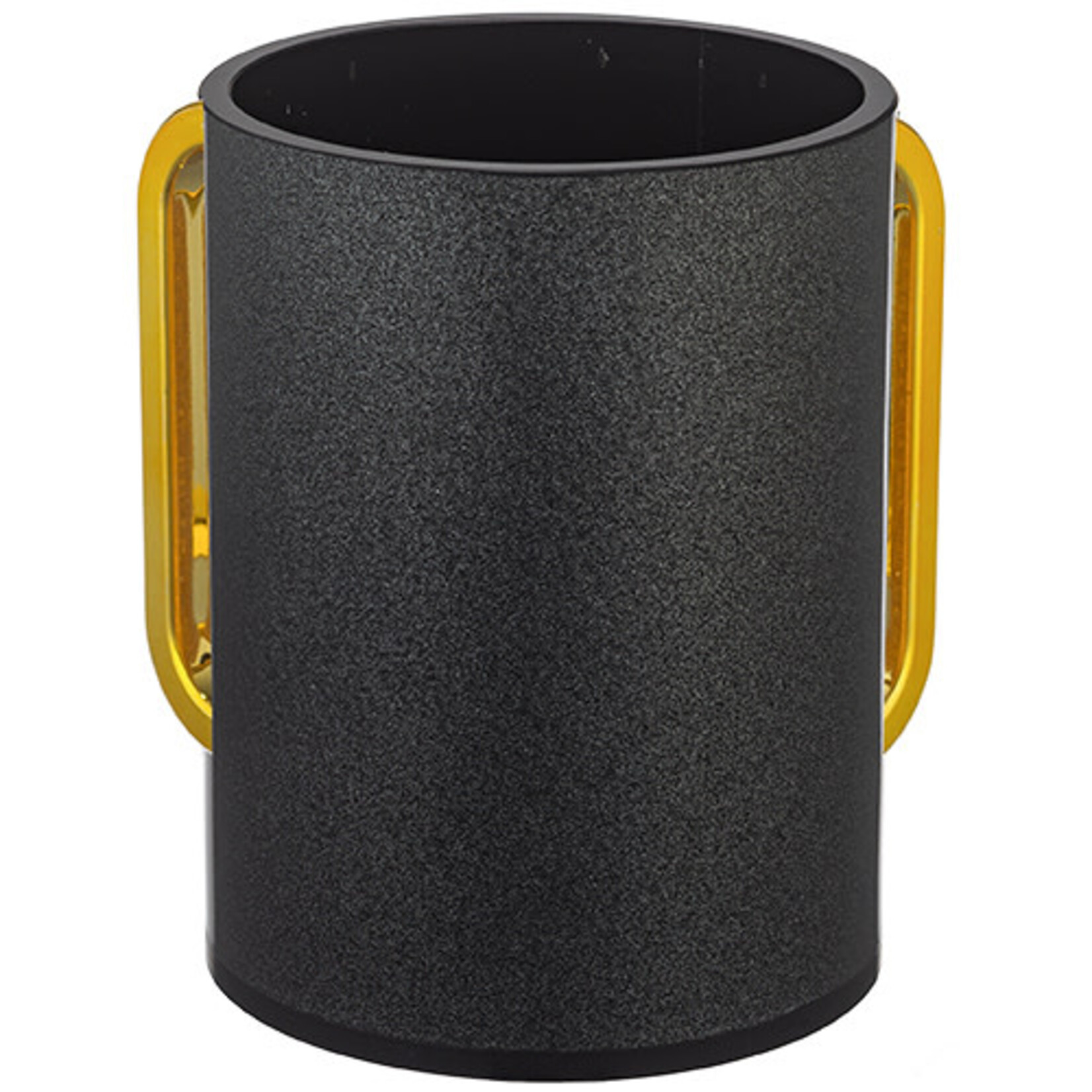 Modern Black and Gold Washing Cup