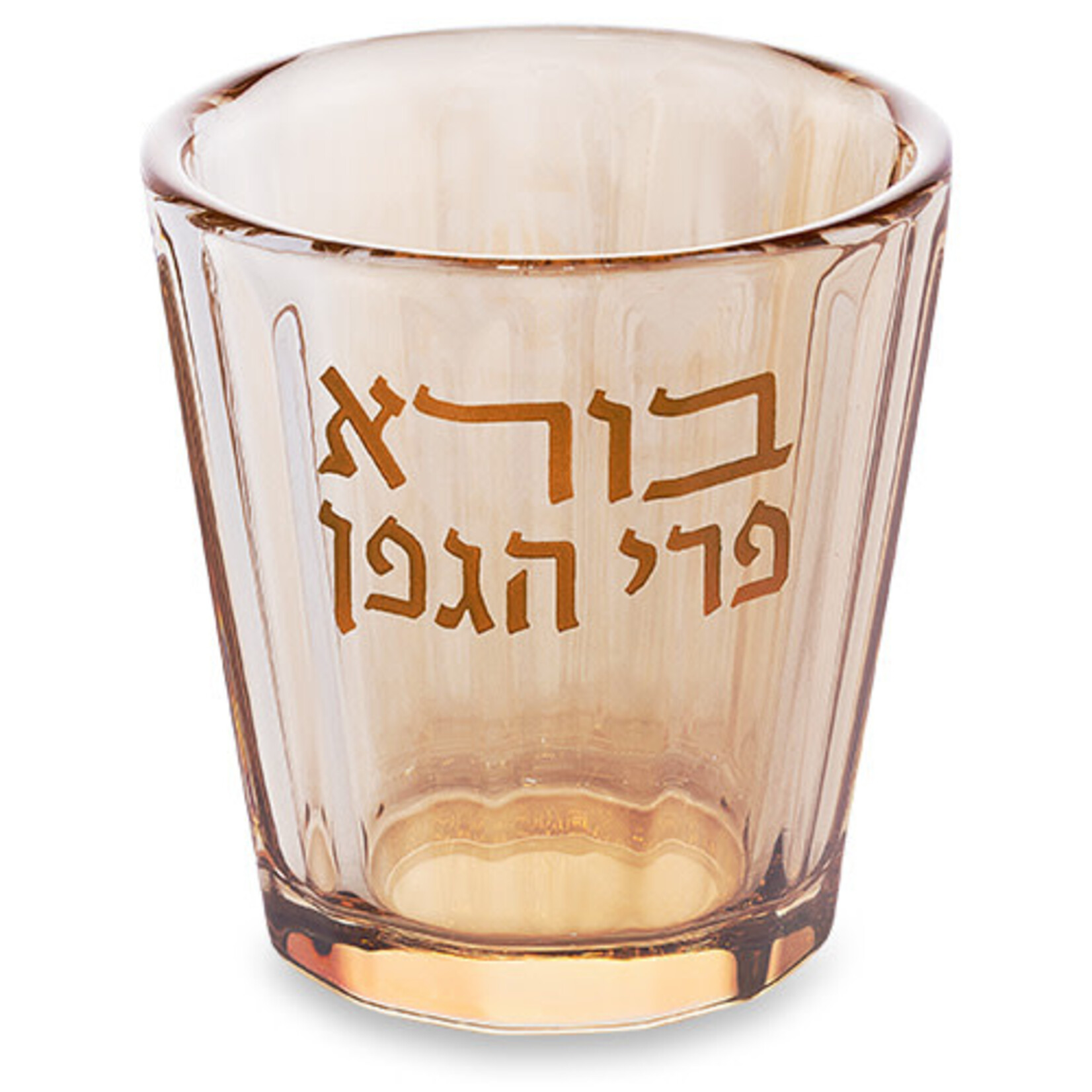 Gold Crystal Kiddush Cup