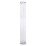 Clear Plastic Mezuzah 15 cm