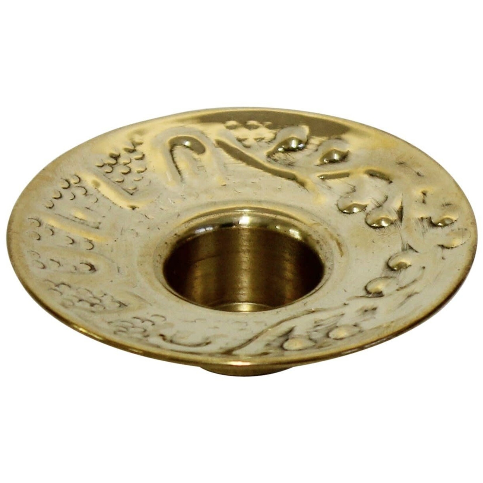 Brass Drip Cup - With Design